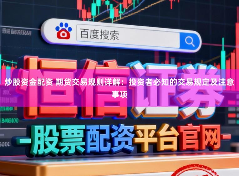 炒股资金配资 期货交易规则详解：投资者必知的交易规定及注意事项
